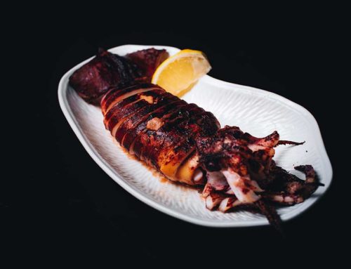 Japanese Cuttlefish (Miso)/有味噌汁花枝/するめイカ姿焼き