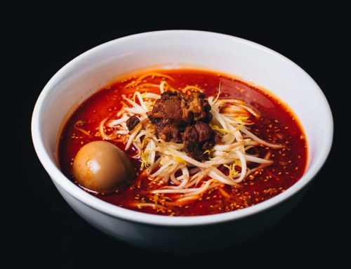 Spicy Sze Chuan Style Soup Noodle/四川担担麵   /  四川担々メン